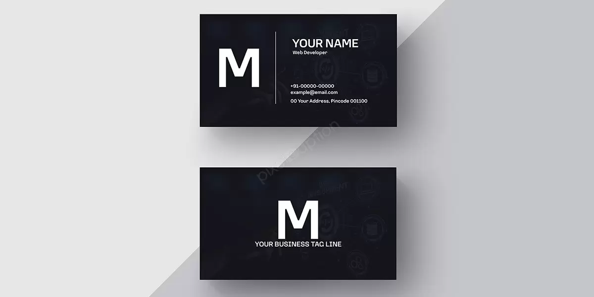 Black Business Card