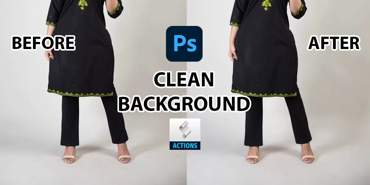 Background Clean Photoshop Action